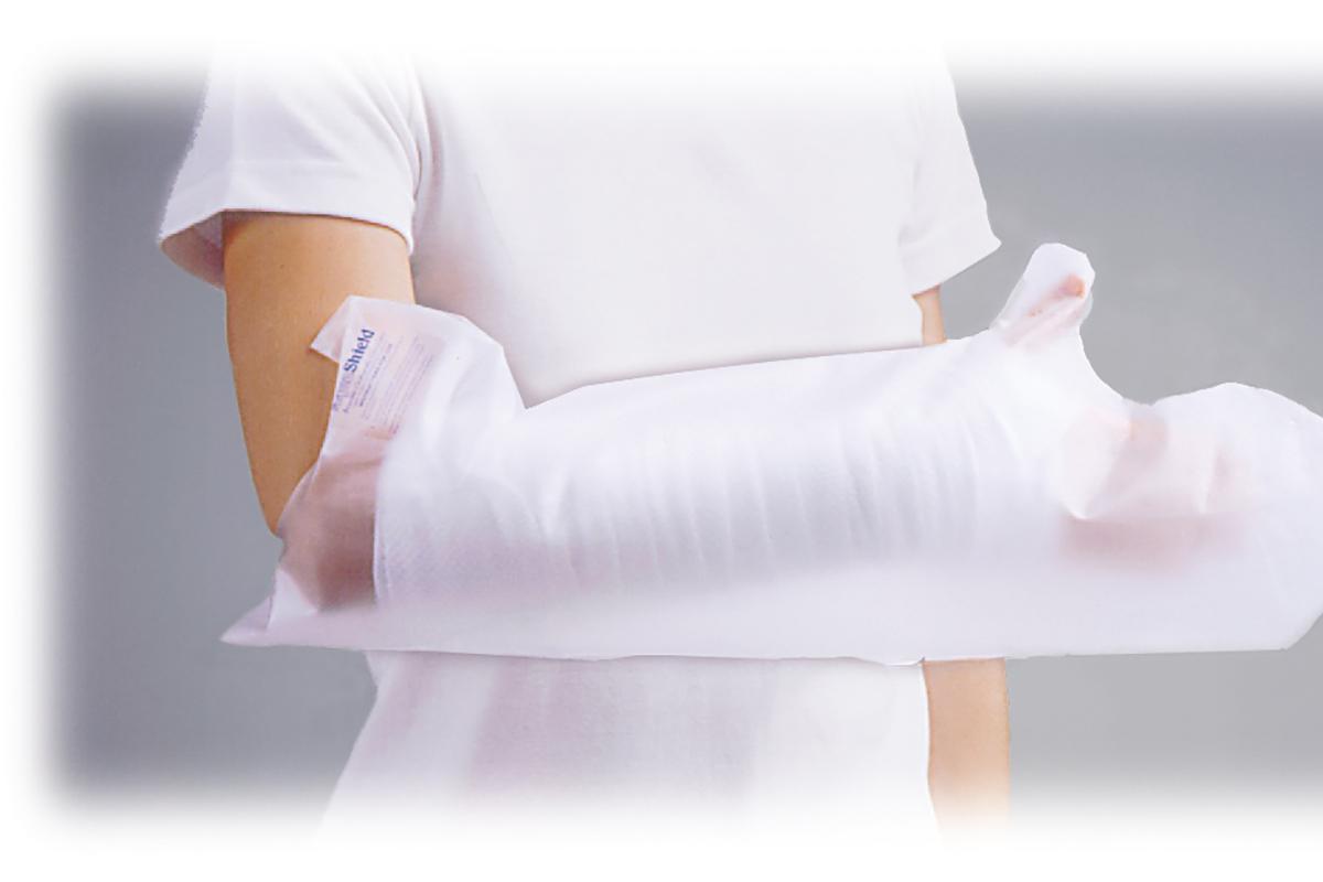 AquaShield Water Tight Cast and Bandage Protector - Adult, Half Arm