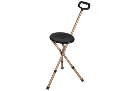 Cane Seat  - Height Adjustable